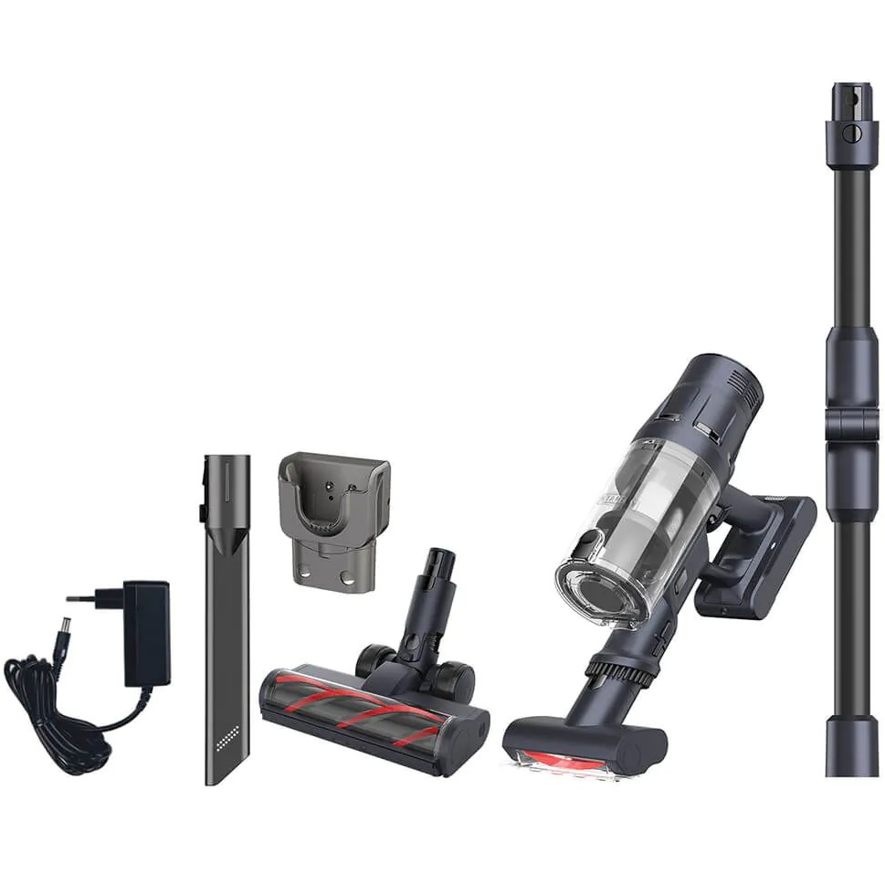 שואב אבק נטען עוצמתי כולל מוט מתקפל stanley