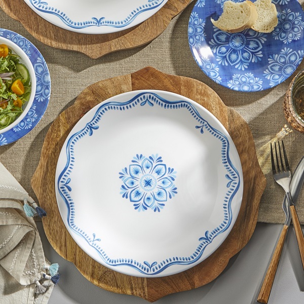 סט 48 חלקים ל-12 סועדים corning corelle