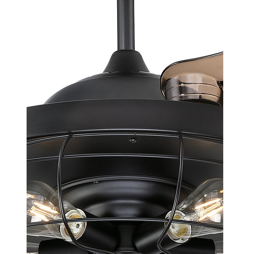 תמונה של מאוורר תקרה 42 כולל שלט ובתי נורה westinghouse