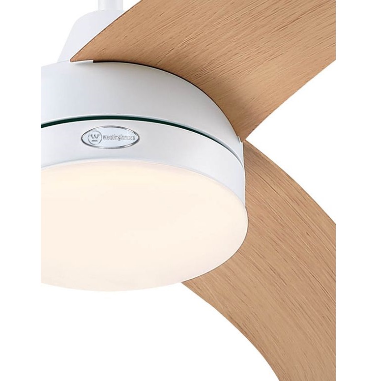 תמונה של מאוורר תקרה 52 כולל שלט ותאורת led מובנית westinghouse