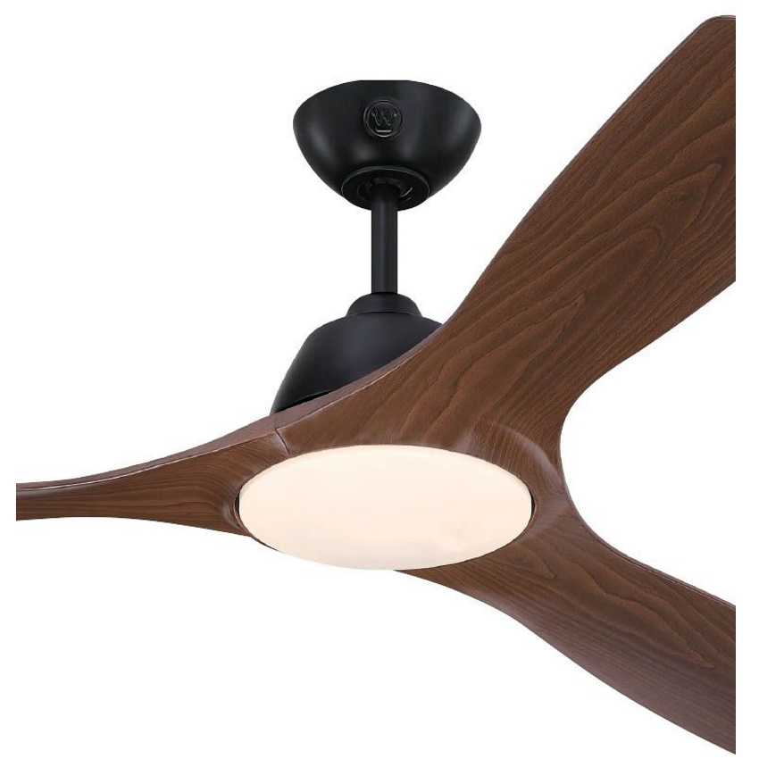 תמונה של מאוורר תקרה 52 כולל שלט ותאורת westinghouse led