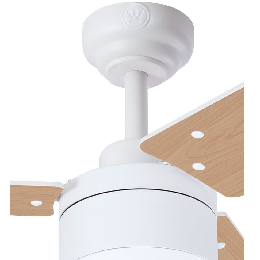 מאוורר תקרה 52 כולל תאורת 28w led ושלט westinghouse