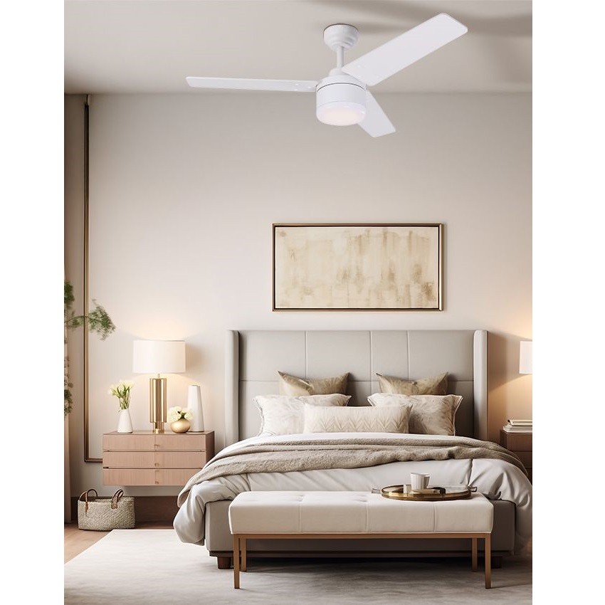 מאוורר תקרה 42 כולל תאורת 28w led ושלט westinghouse