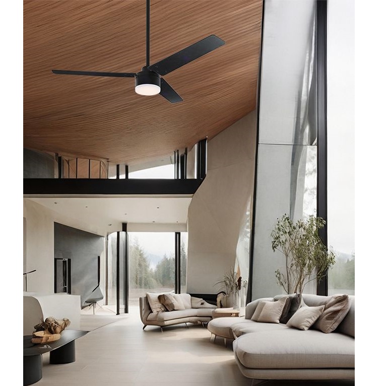 מאוורר תקרה 52 כולל תאורת 28w led ושלט westinghouse