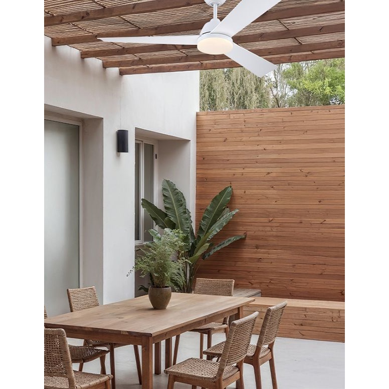 מאוורר תקרה חוץ 52 כולל תאורת 28w led ושלט westinghouse