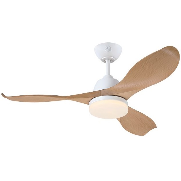 סרטון - מאוורר תקרה 42&quot כולל תאורת 28w led ושלט westinghouse  ווסטינגהאוס  erica dc 42 - לבן/אלון