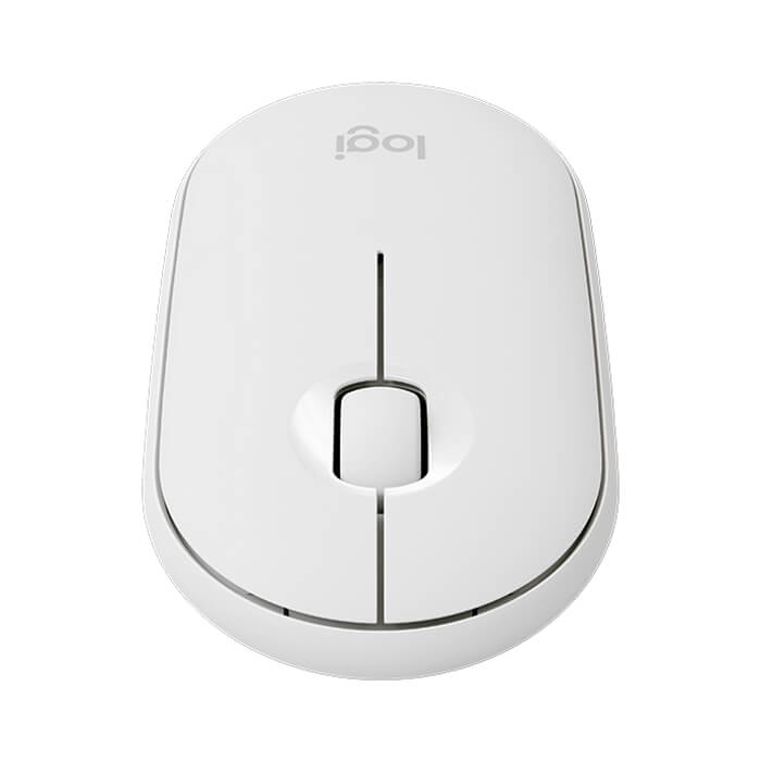 pebble m350 לבן logitech
