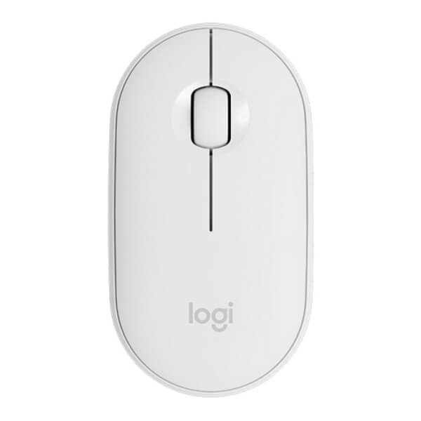 עכבר אלחוטי Logitech &lrm;Pebble M350 לבן