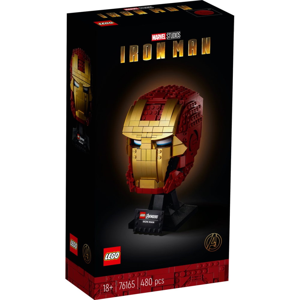 סרטון - לגו מארוול - הקסדה של איירון מן lego  לגו  iron man helmet 76165