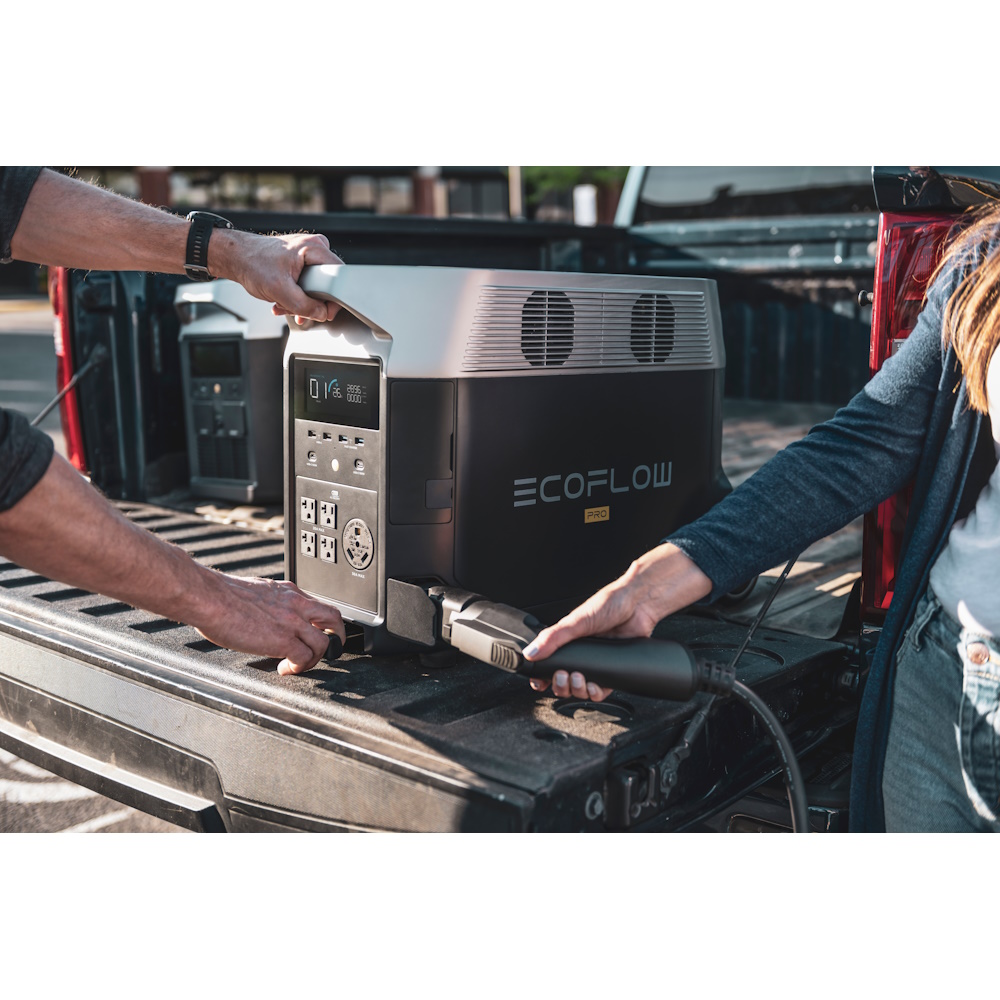 קיט תחנת כוח ניידת 3600w + תא הרחבה ecoflow