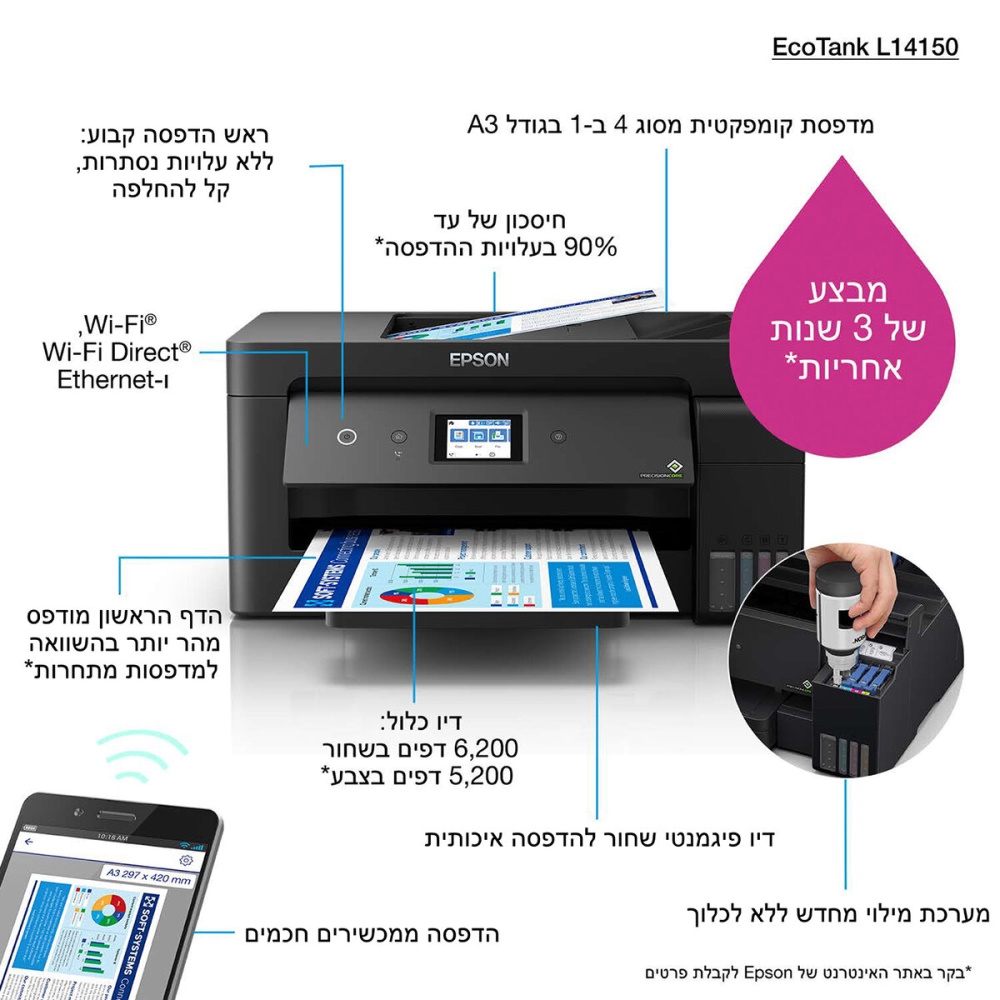 ecotank l14150 epson