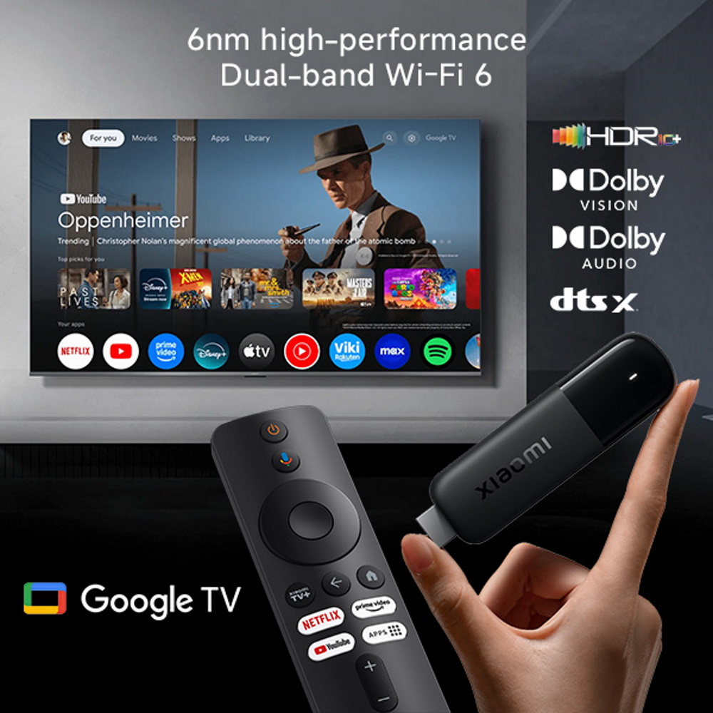 סטרימר אנדרואיד 4k קומפקטי xiaomi