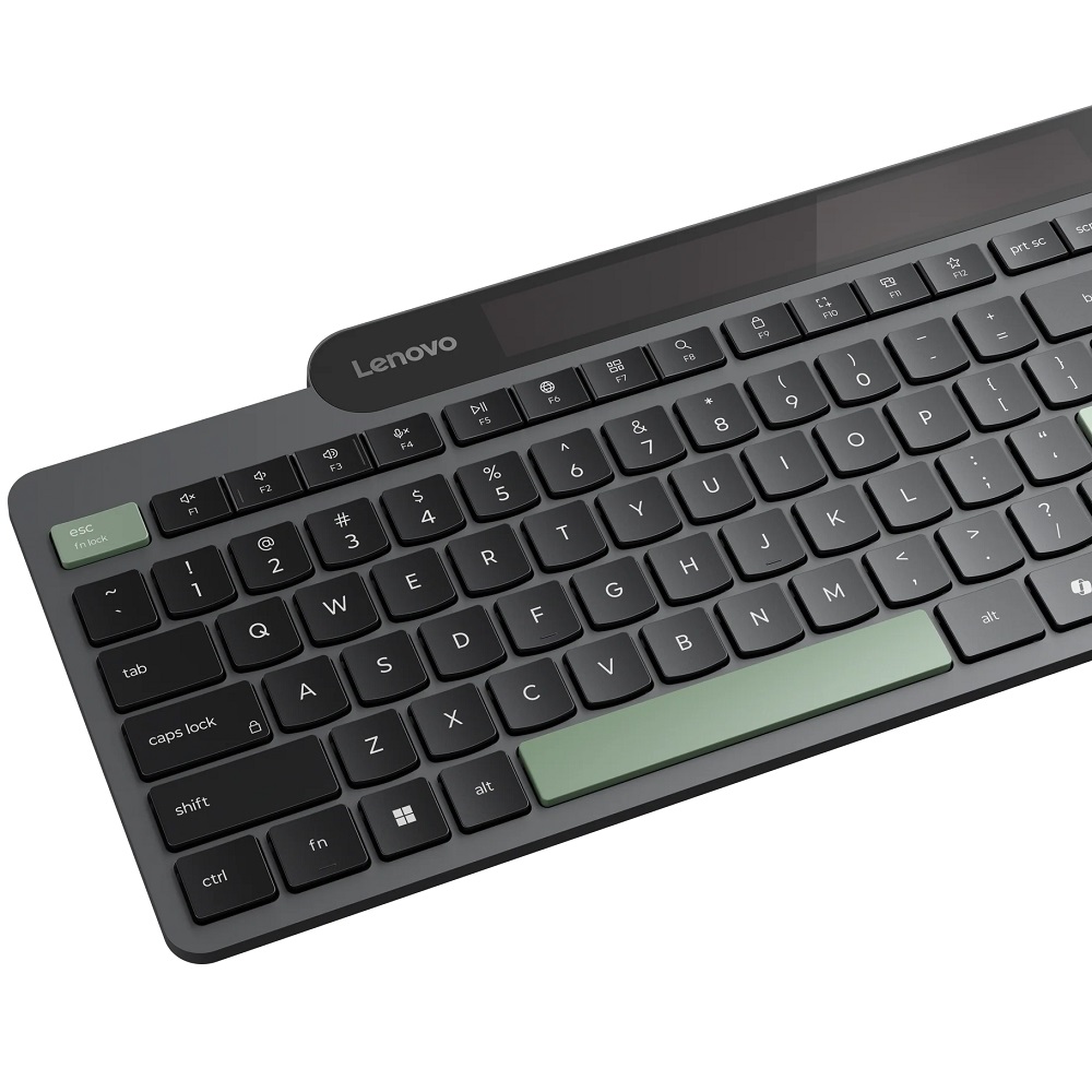 מקלדת אלחוטית כולל טעינה עצמית lenovo