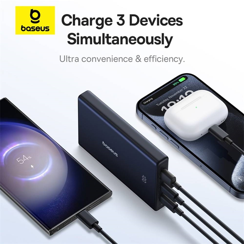 סוללת גיבוי דקה במיוחד baseus 10000mah