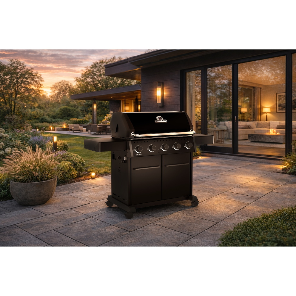 גריל גז 5 מבערים broil king