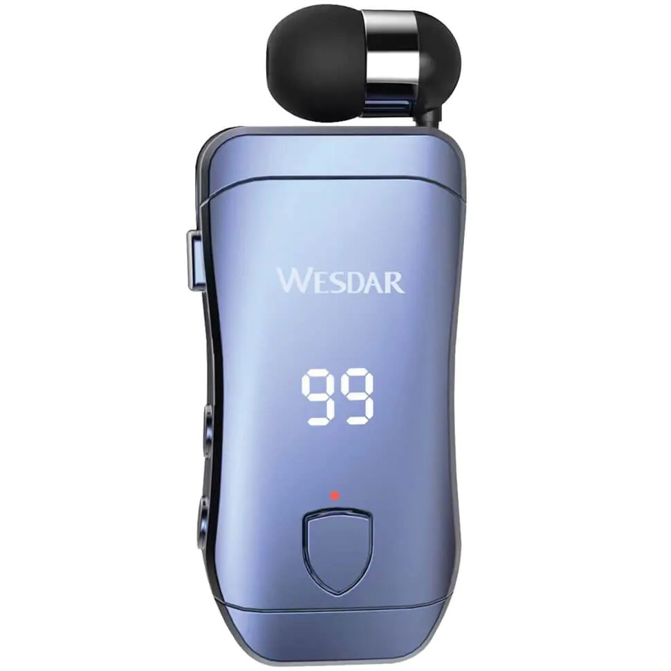 אוזניות דיבורית כולל חוט נשלף wesdar