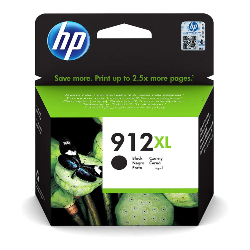 ראש דיו שחור מקורי HP &lrm;3YL84AE 912XL
