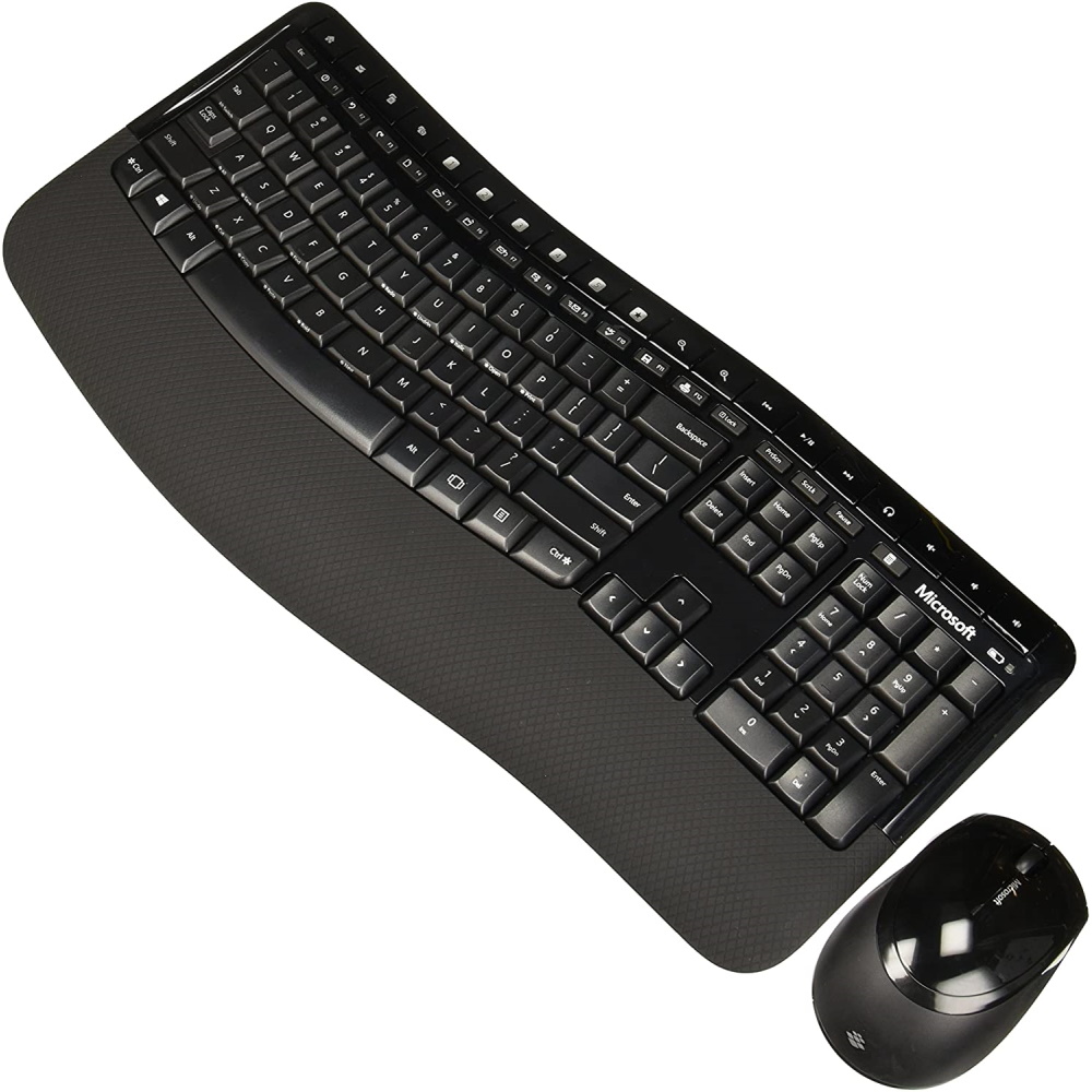 סט מקלדת ועכבר אלחוטיים microsoft