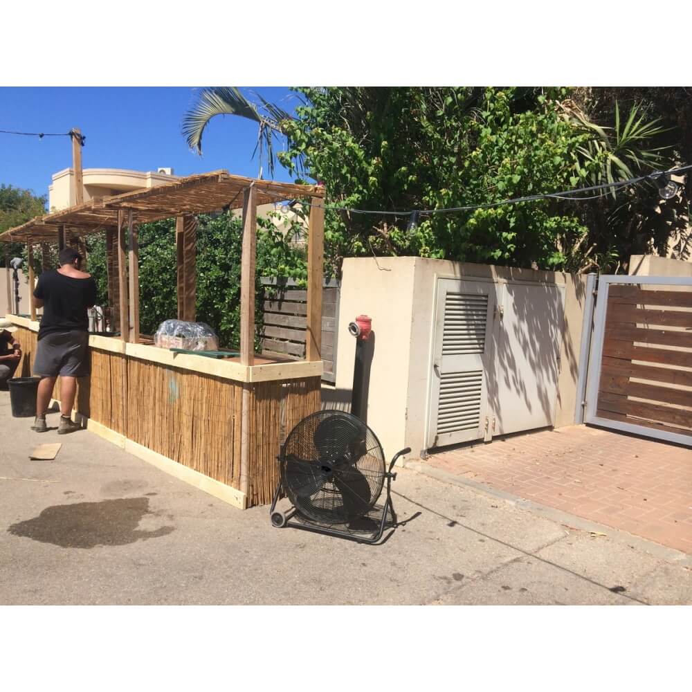 מאוורר רצפתי תעשייתי 24 smart air