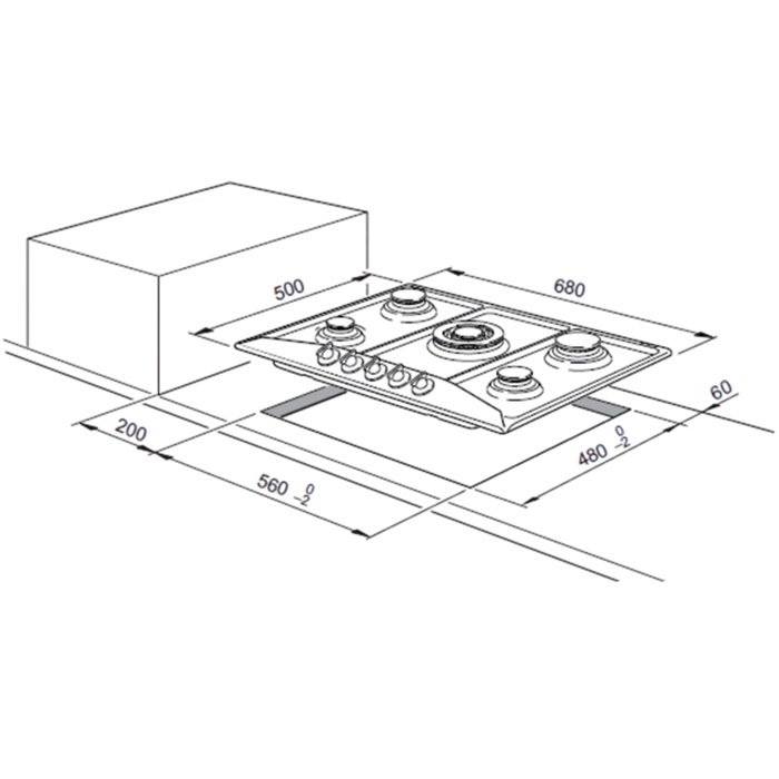 dgh1260cx נירוסטה delonghi