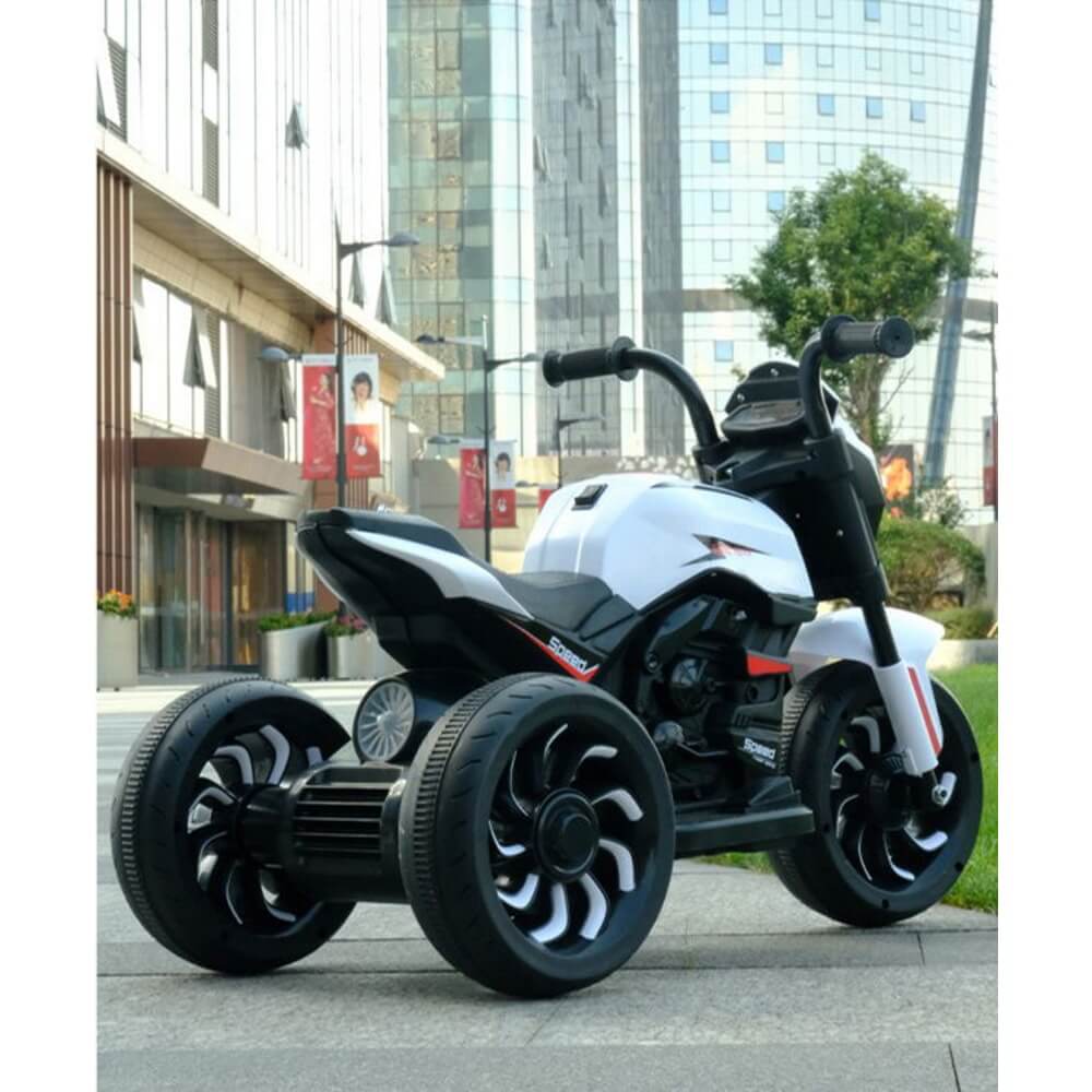 אופנוע חשמלי לילדים rosso italy 6v