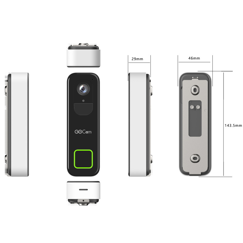תמונה של פעמון דלת חכם gocam
