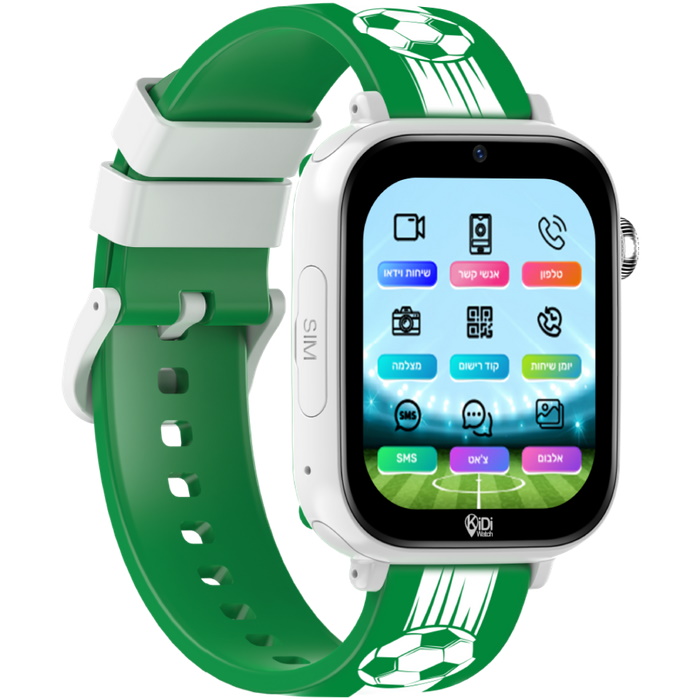 כדורגל ירוק לבן kidiwatch