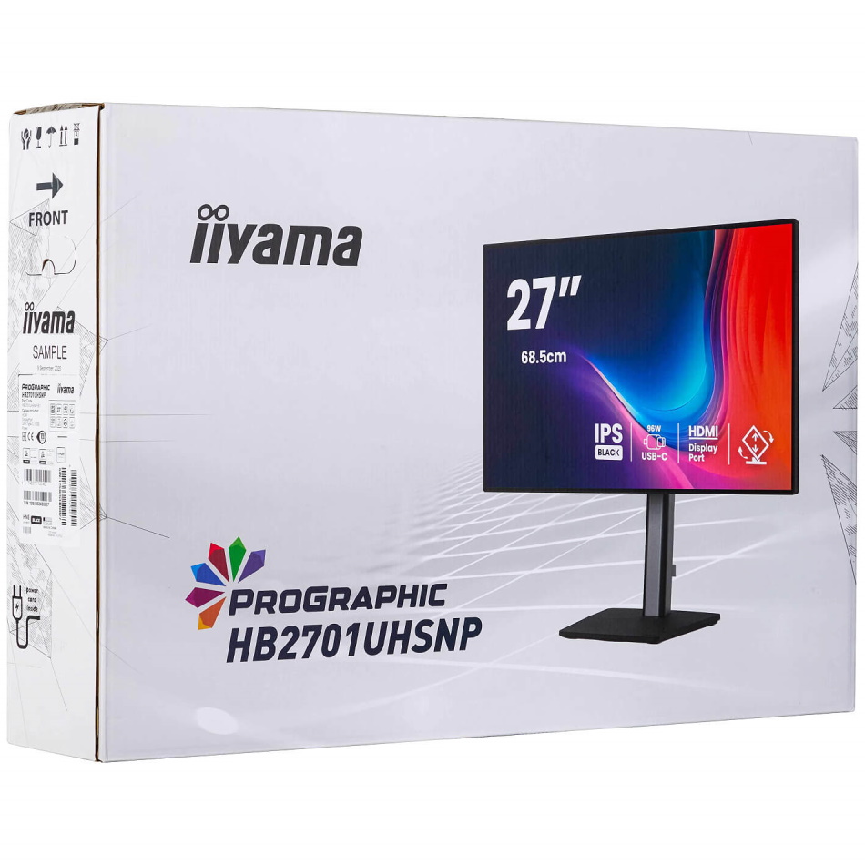 מסך מחשב מקצועי 27 iiyama uhd