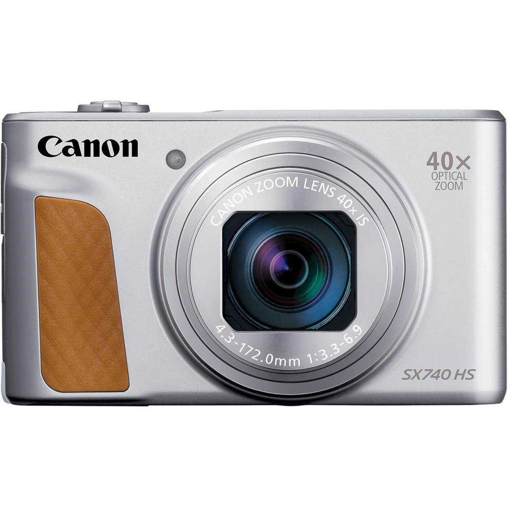 מצלמה דיגיטלית Canon &lrm;Powershot SX740 HS כסוף