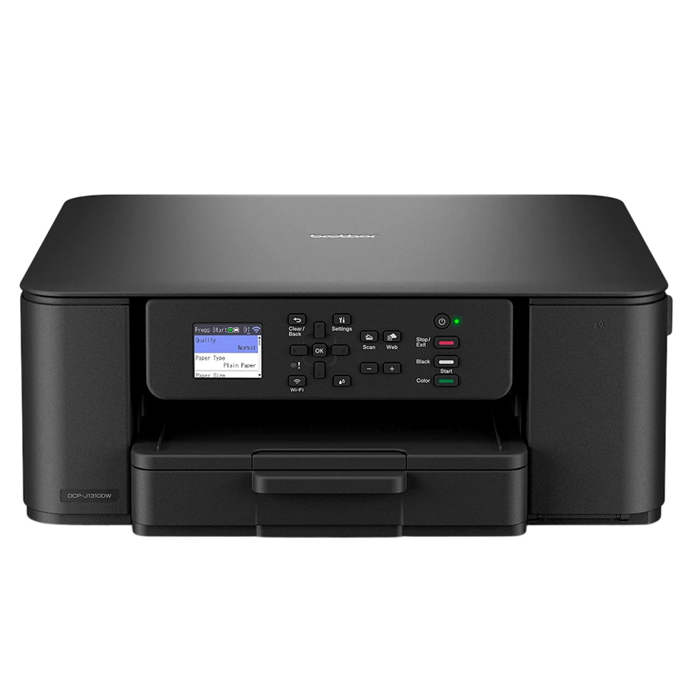 מדפסת הזרקת דיו קומפקטית אלחוטית Brother &lrm;DCP-J1310DW