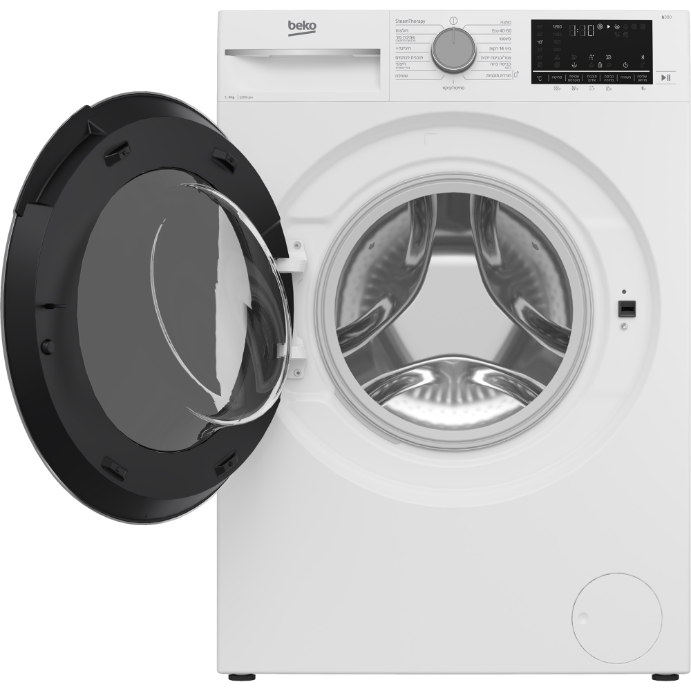 תמונה של מכונת כביסה פתח חזית - 9 קג beko