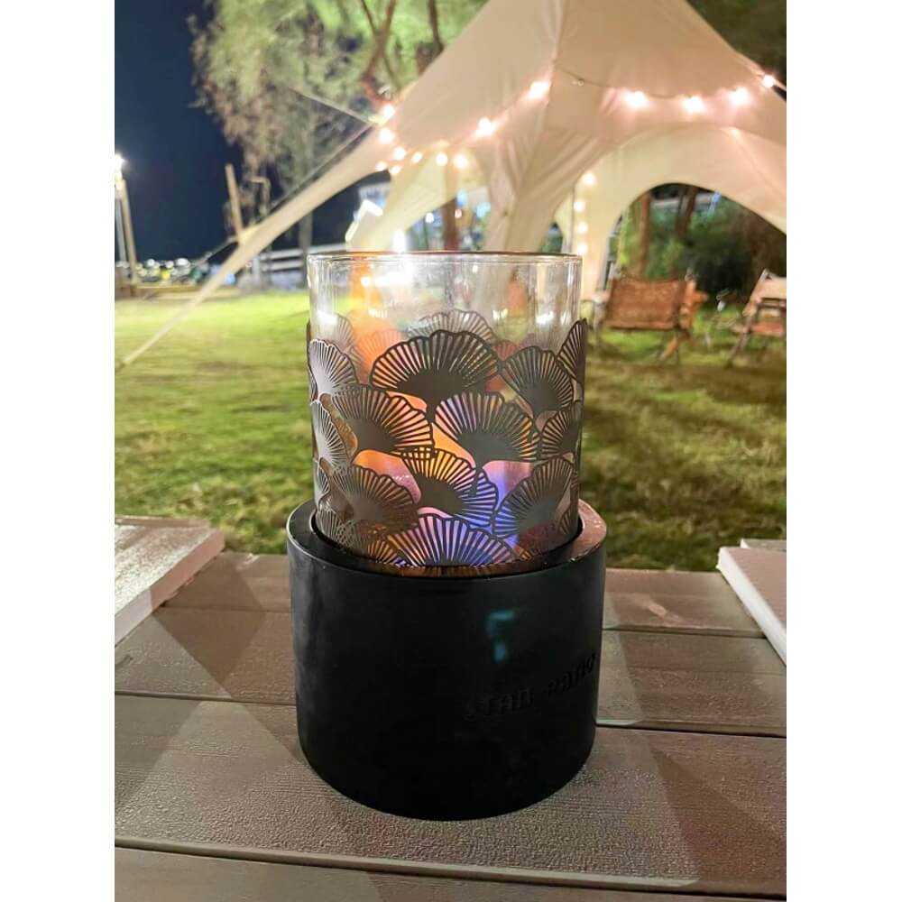 קערית אש שולחנית אתנול עגולה s.patio 17x15
