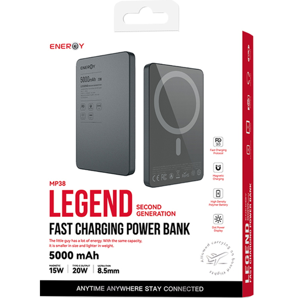 mp38 legend אפור energy