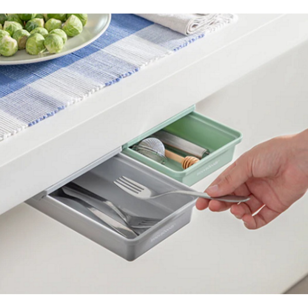 תמונה של סט 2 מגירות שולחן נדבקות innovagoods