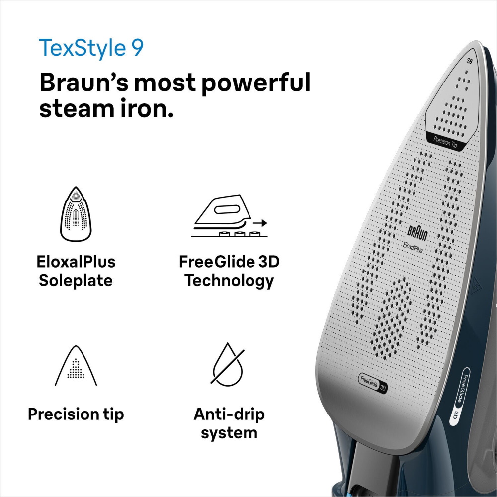 תמונה של מגהץ אדים braun 3200w