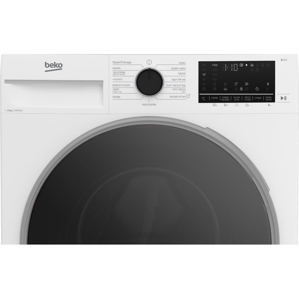 מכונת כביסה פתח חזית - 10 קג beko