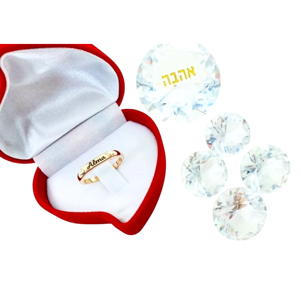 פס - זהב צהוב 14k bl jewelry