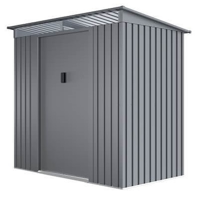 תמונה של מחסן מתכת לגינה garden top