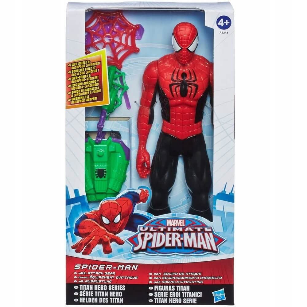 ספיידרמן חמוש titan hero series marvel