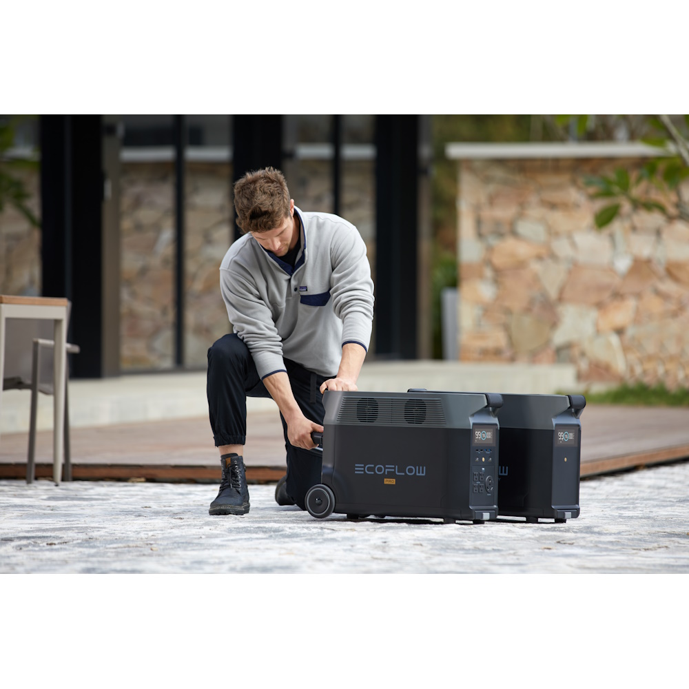 קיט תחנת כוח ניידת 3600w + תא הרחבה ecoflow