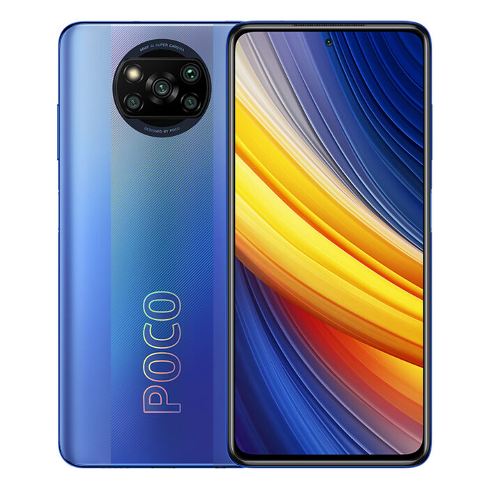 סרטון - טלפון סלולרי &quot6.67 xiaomi  שיאומי  poco x3 pro 256gb/8gb ram - כחול
