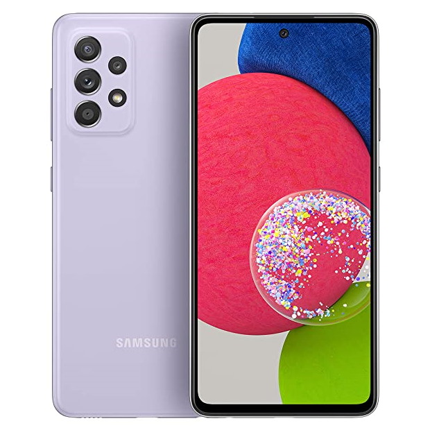 סרטון - טלפון סלולרי 6.5&quot samsung galaxy a52s 5g  סמסונג  sm-a528b 128gb/8gb ram סגול