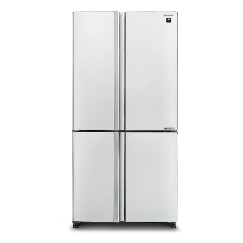 מקרר 4 דלתות 608 ליטר Sharp &lrm;SJ-9160WH לבן