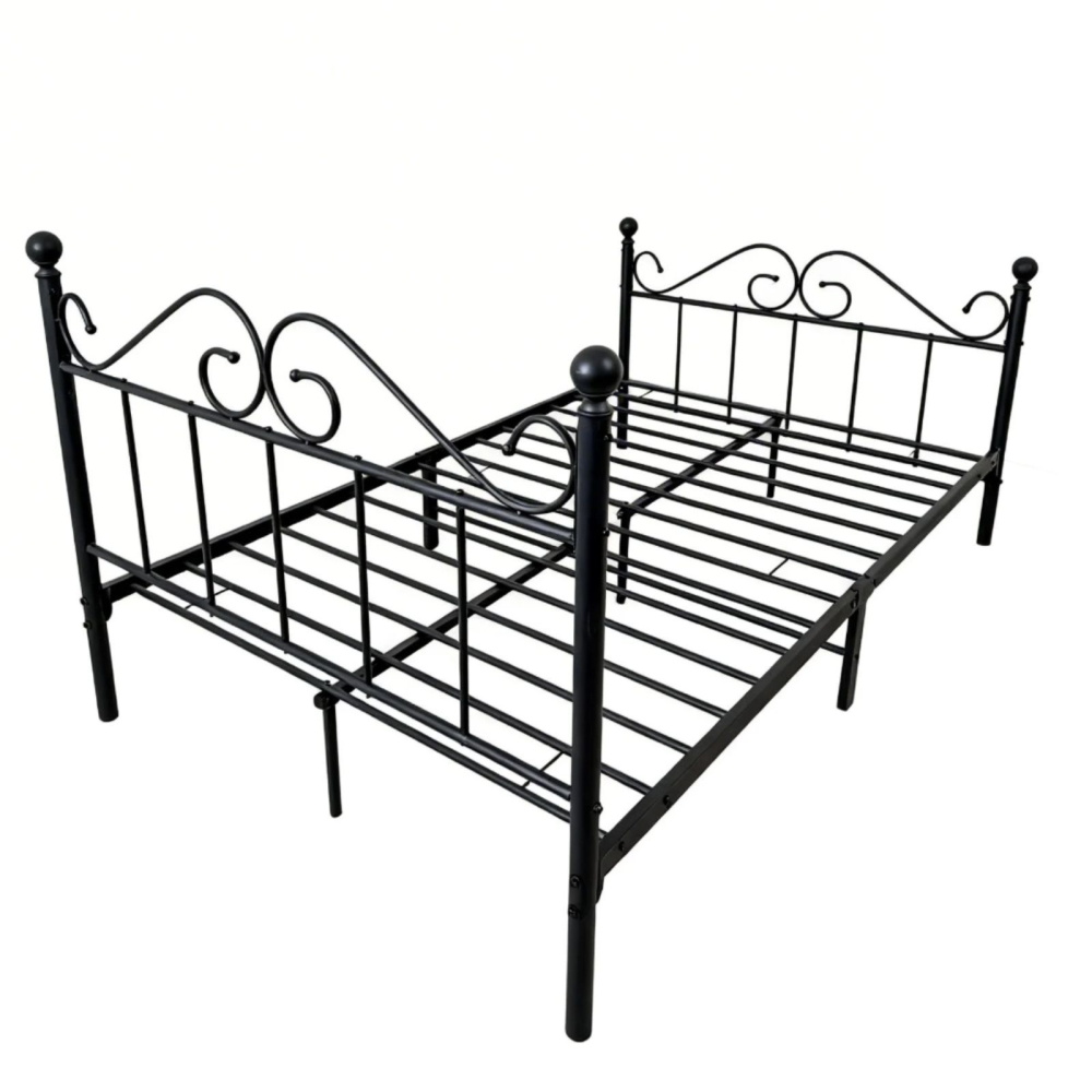 מיטה וחצי מעוצבת Tudo Design &lrm;לירז 120 שחור