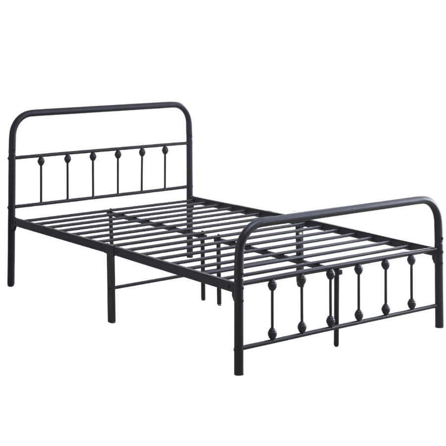 מיטה וחצי מעוצבת Tudo Design &lrm;יהלי 120 שחור