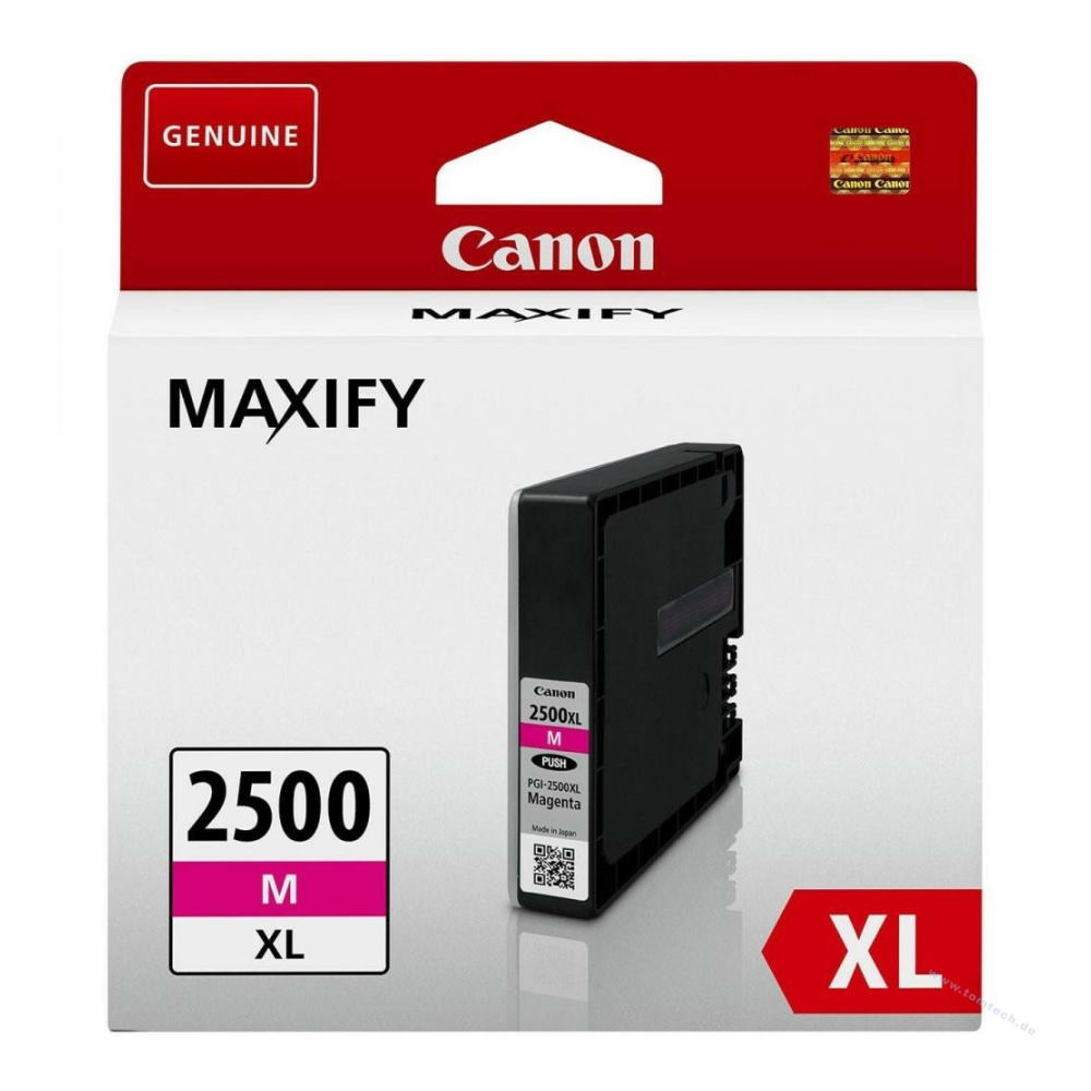 ראש דיו מג'נטה מקורי Canon &lrm;PGI-2500XL M