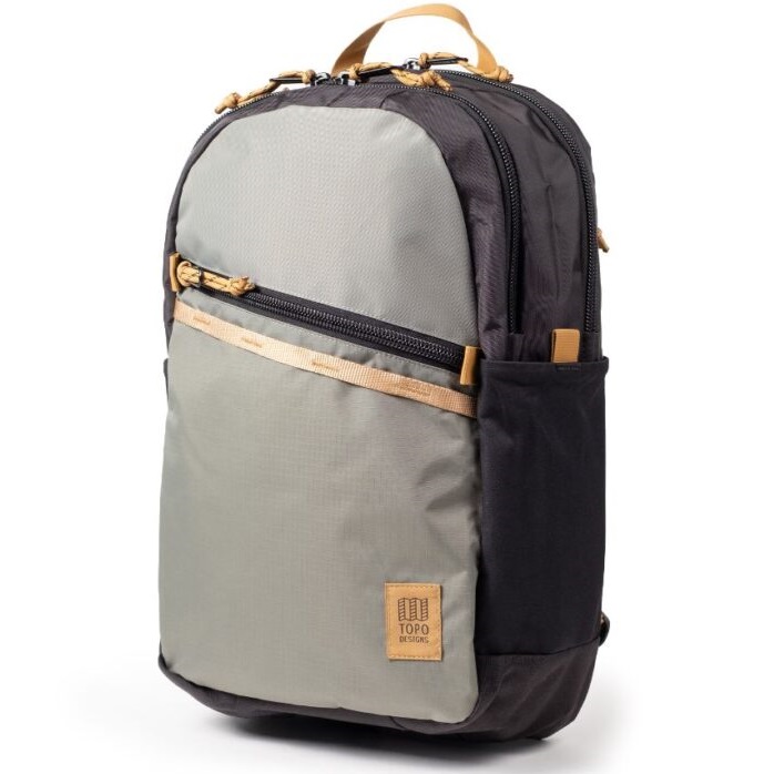 commuter backpack - beetle/khaki topo designs