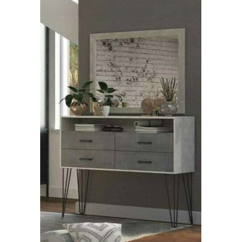 תמונה של קומודה מעוצבת כולל מראה instyle