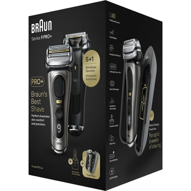 מכונת גילוח נטענת רטוב/יבש braun