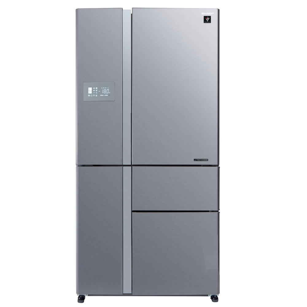 מקרר 5 דלתות - 668 ליטר Sharp &lrm;SJ-R9630-BS כסוף